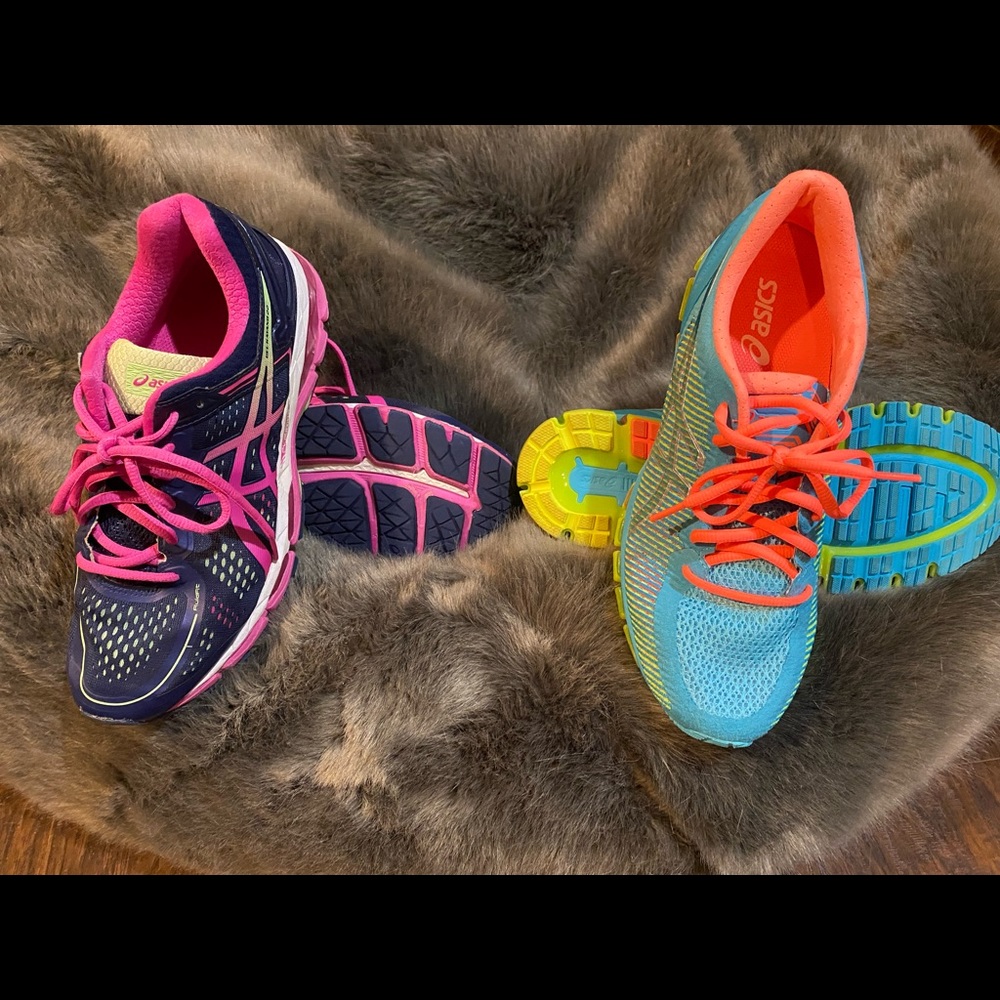 ASICS gel quantum and ASICS gel kayano